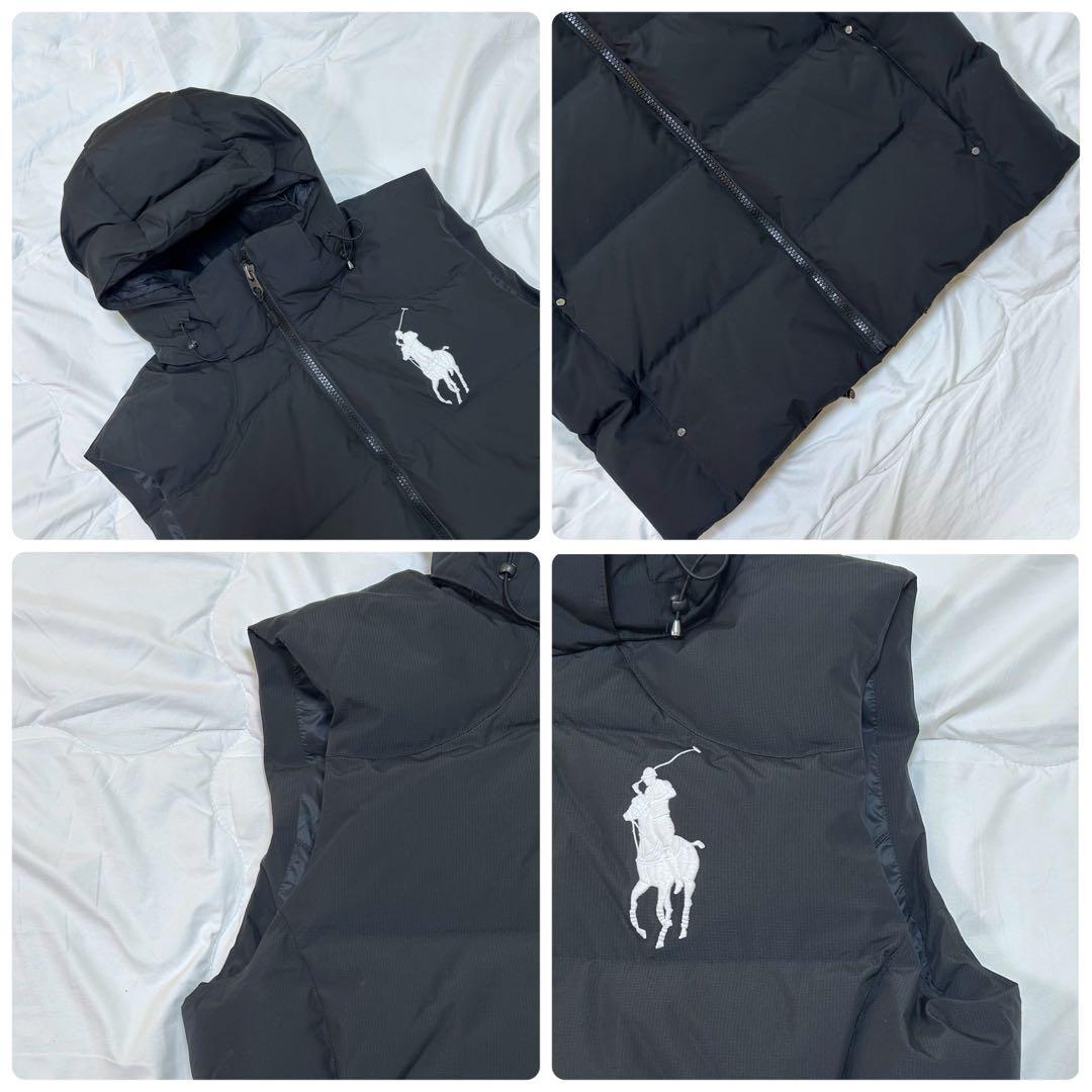 POLO Ralph Lauren ビッグポニー 2way ダウンベスト XL