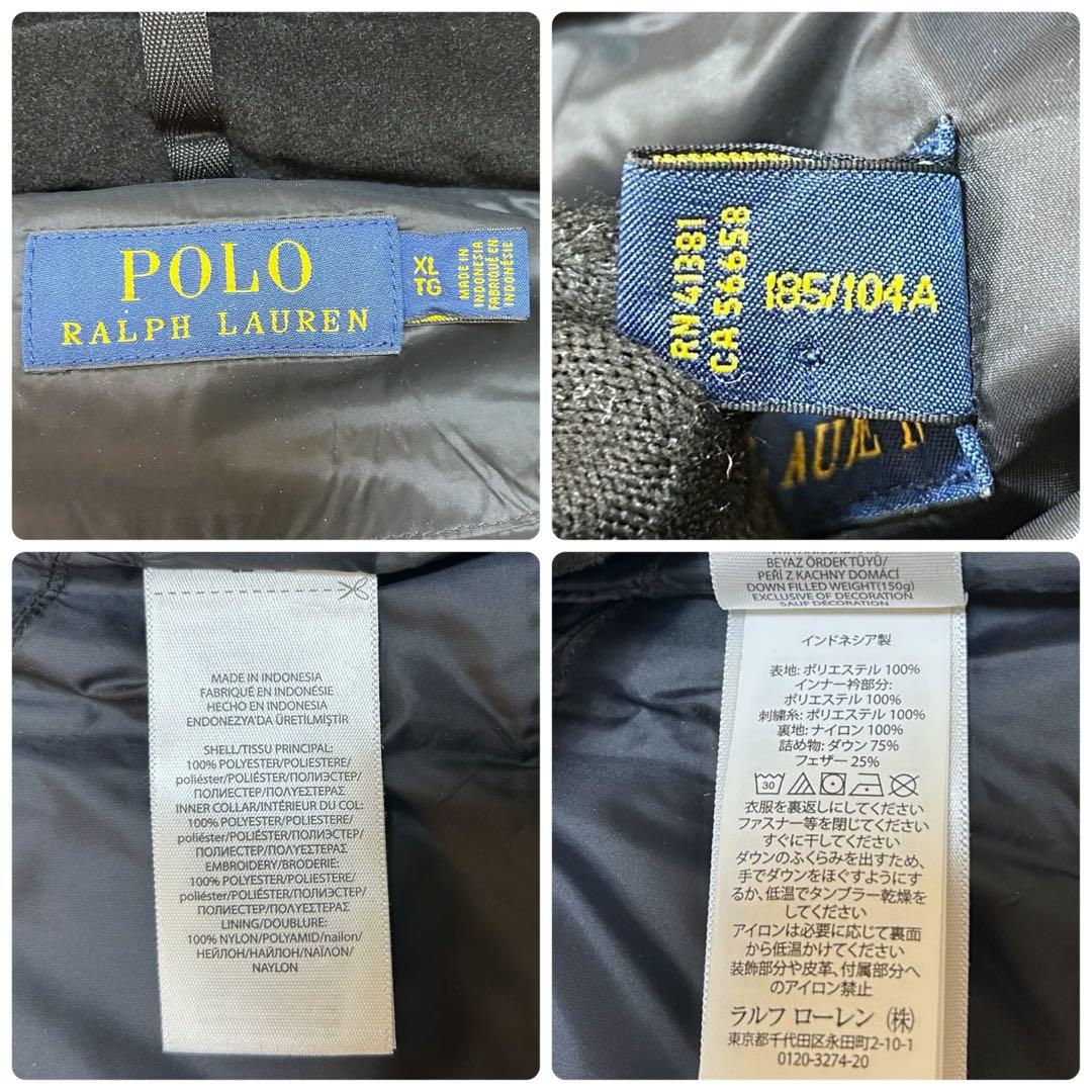 POLO Ralph Lauren ビッグポニー 2way ダウンベスト XL