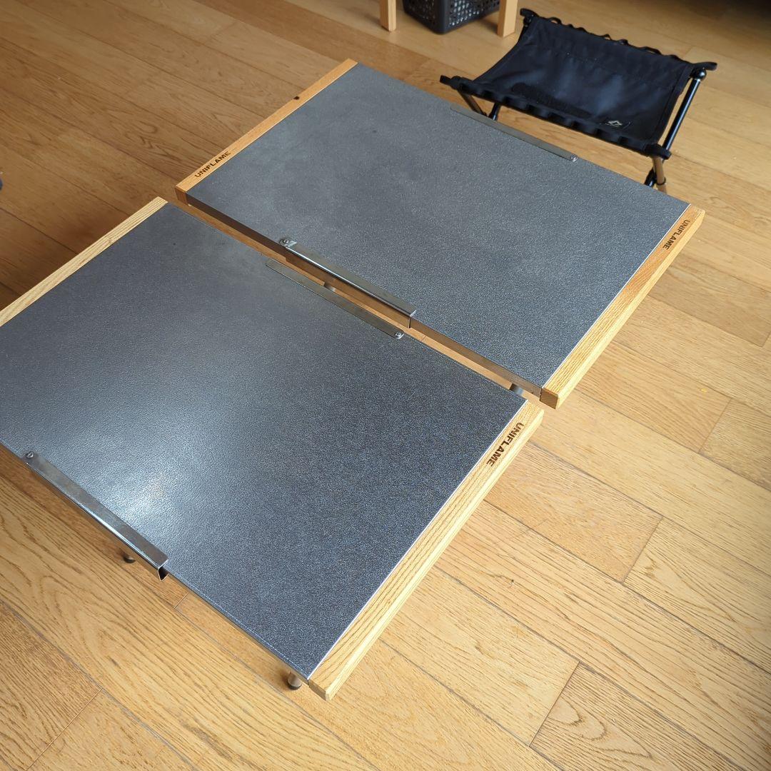 【美品】２個セット！ユニフレーム焚き火テーブル＋専用ケース