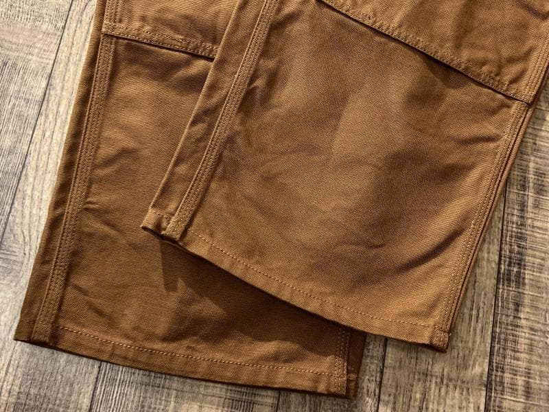 専用　ヒューストン ブラウンダック ワイド ダブルニー ペインター パンツ L