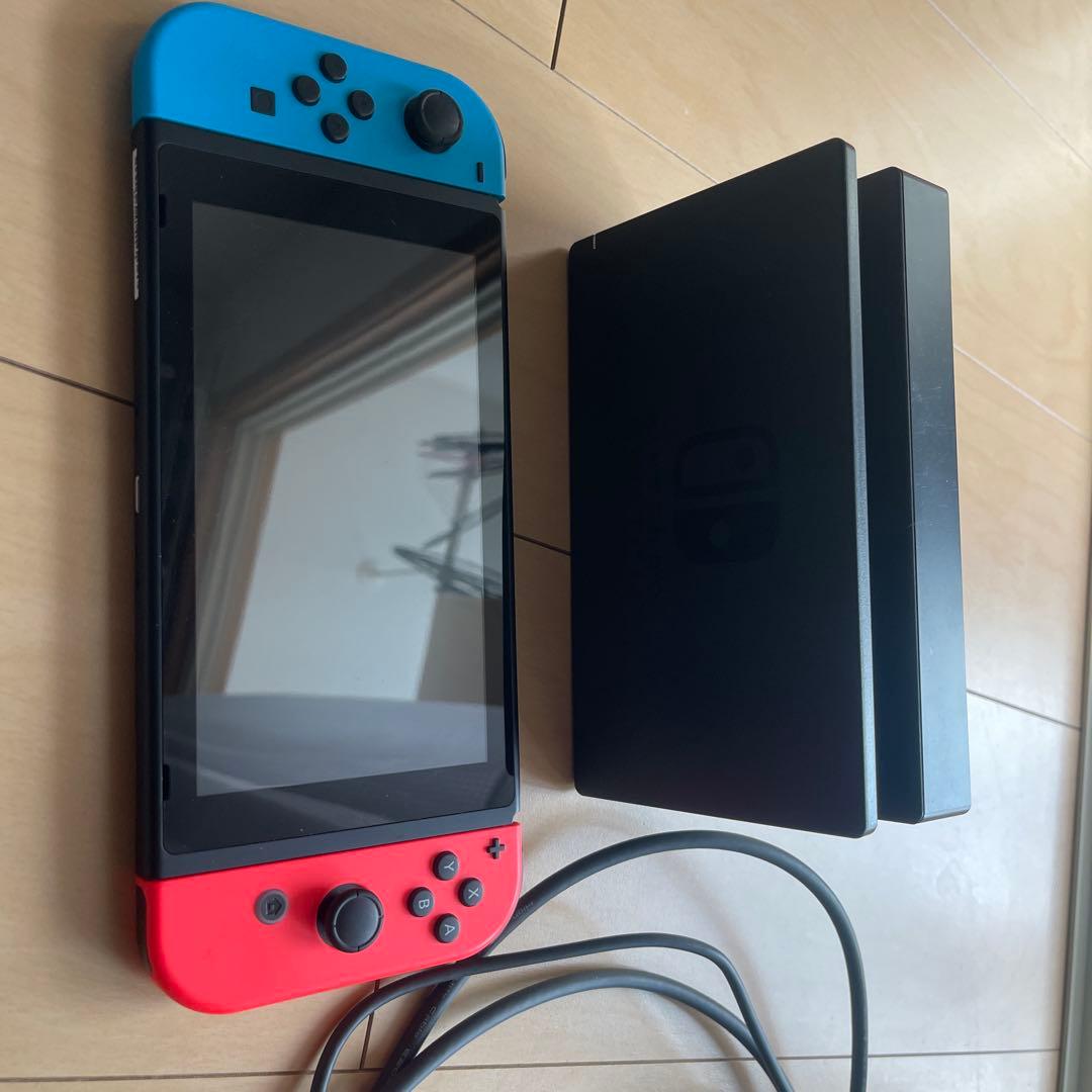Nintendo Switch 本体 青/赤 Joy-Con 充電器付き