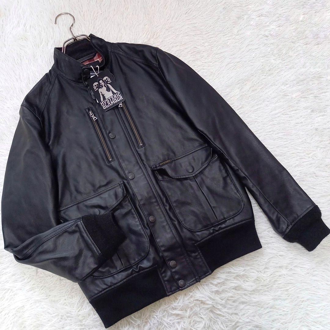 フォロ割【タグ付き未使用品】ヒステリックグラマー レザージャケット ライダース
