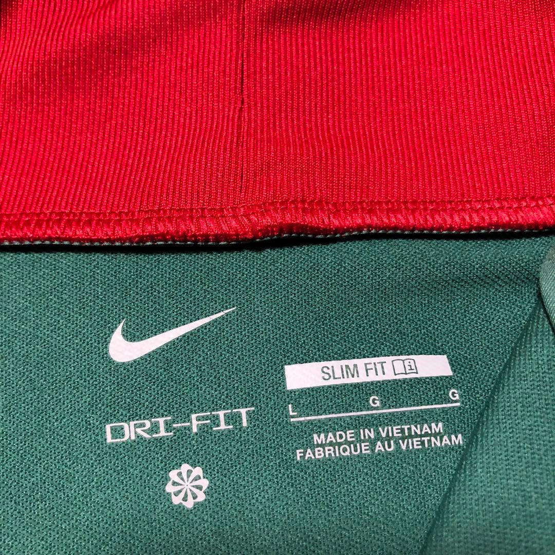 リバプールFC Nike ハーフジップジャージ グリーン　リヴァプール