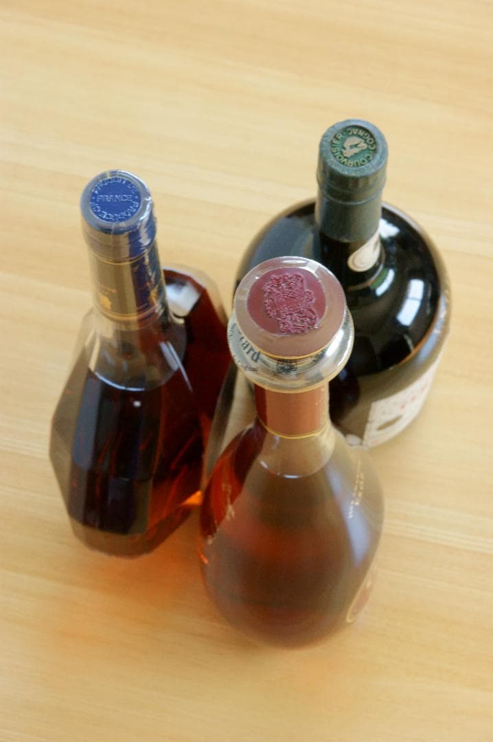 オタールVSOP & クルボアジェVSOP & ヴィルヌーブ コニャック