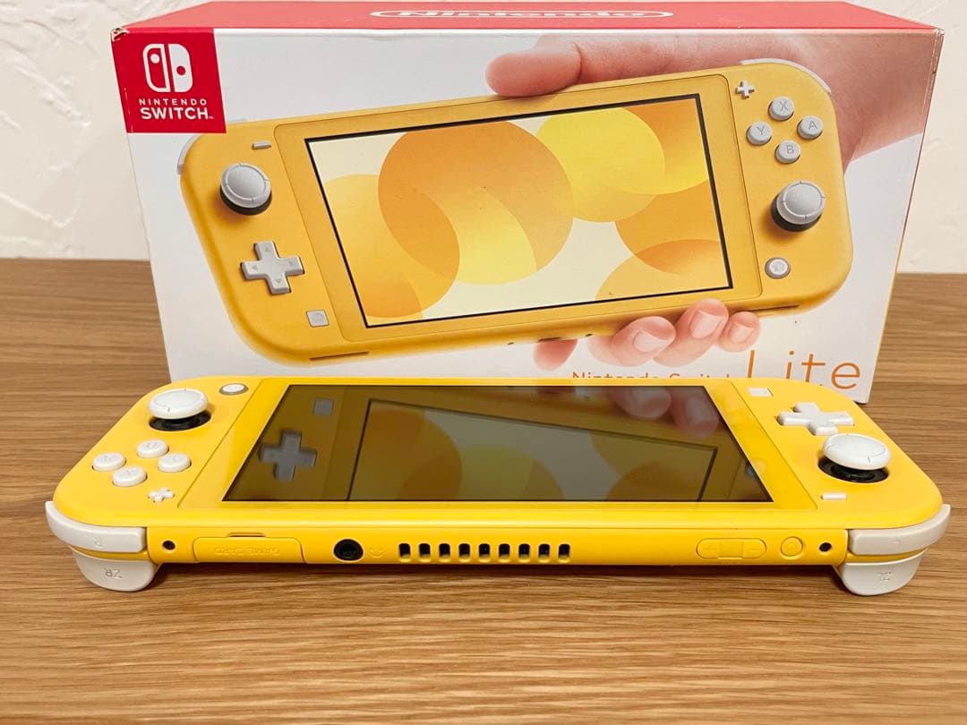 Nintendo Switch Lite イエロー 本体　箱　セット