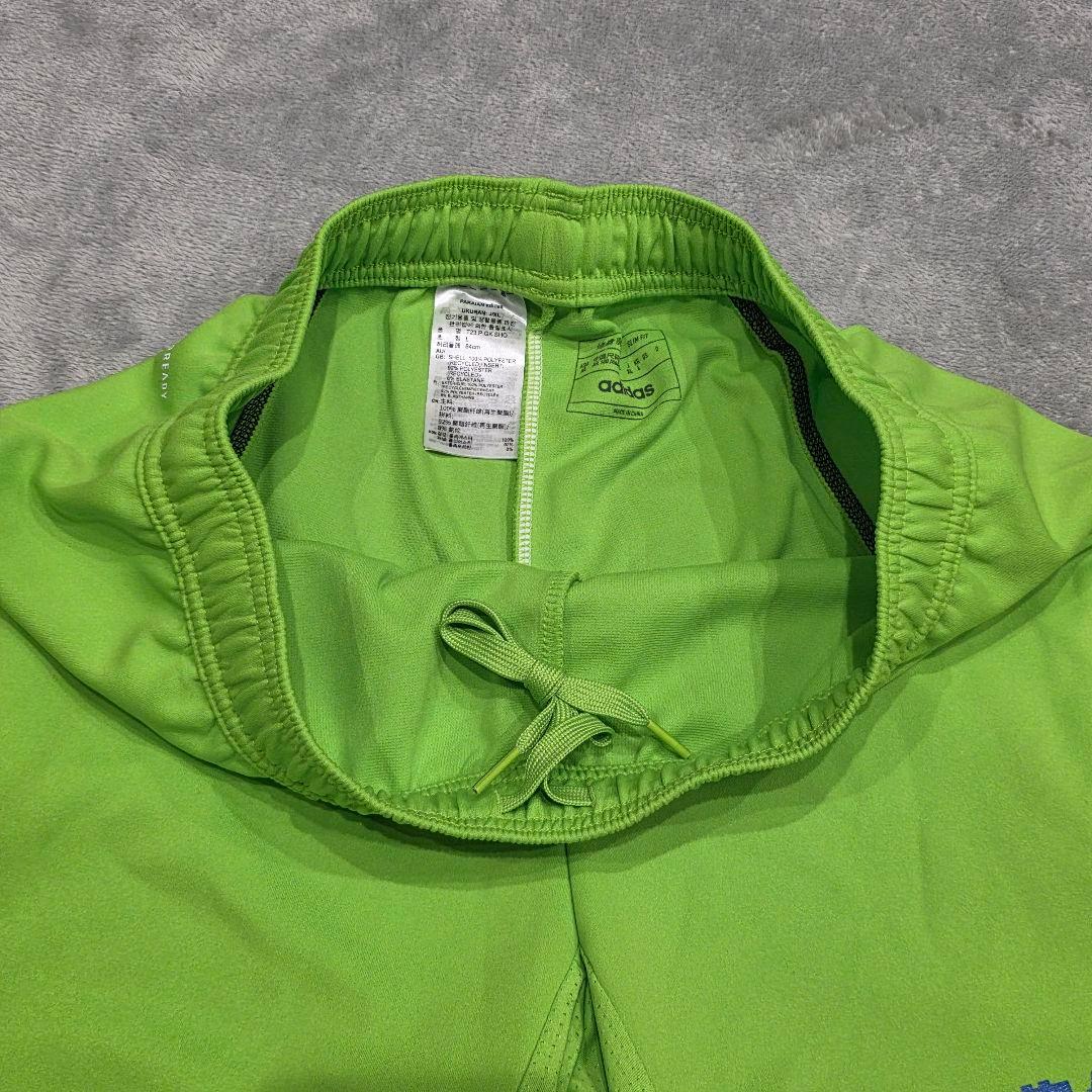 松本山雅　ユニフォーム　上下セット　XL　adidas　アディダス　黄緑