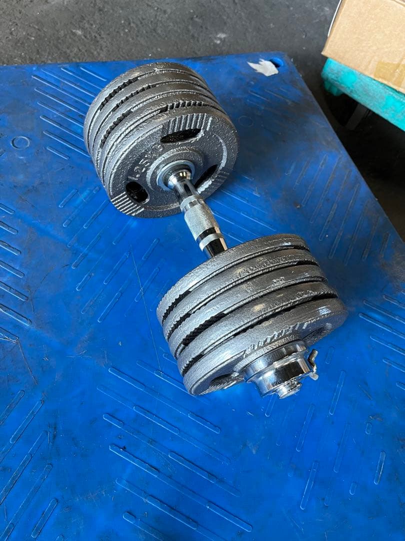 スクリューダンベル 約15kg  2個セット