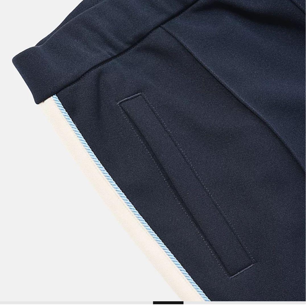 【新品】ニューバランス ジャージパンツ ネイビー/アイボリー メンズXLサイズ