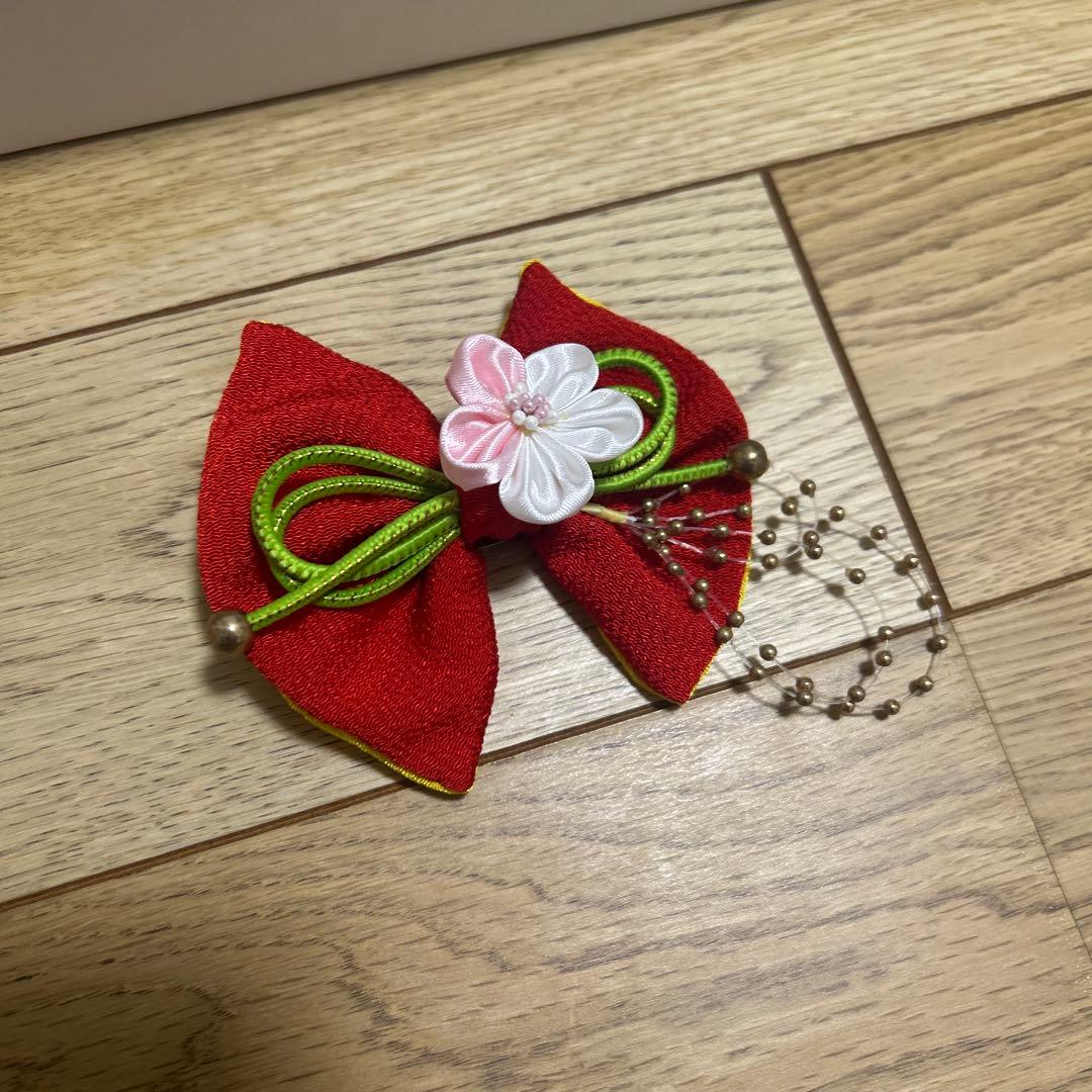 七五三 女の子　お被布　ピンク系