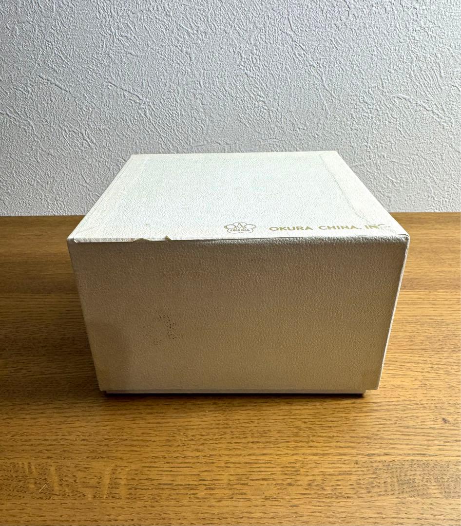 大倉陶園　ブルーローズ　ミート皿　5枚セット　未使用品　共箱