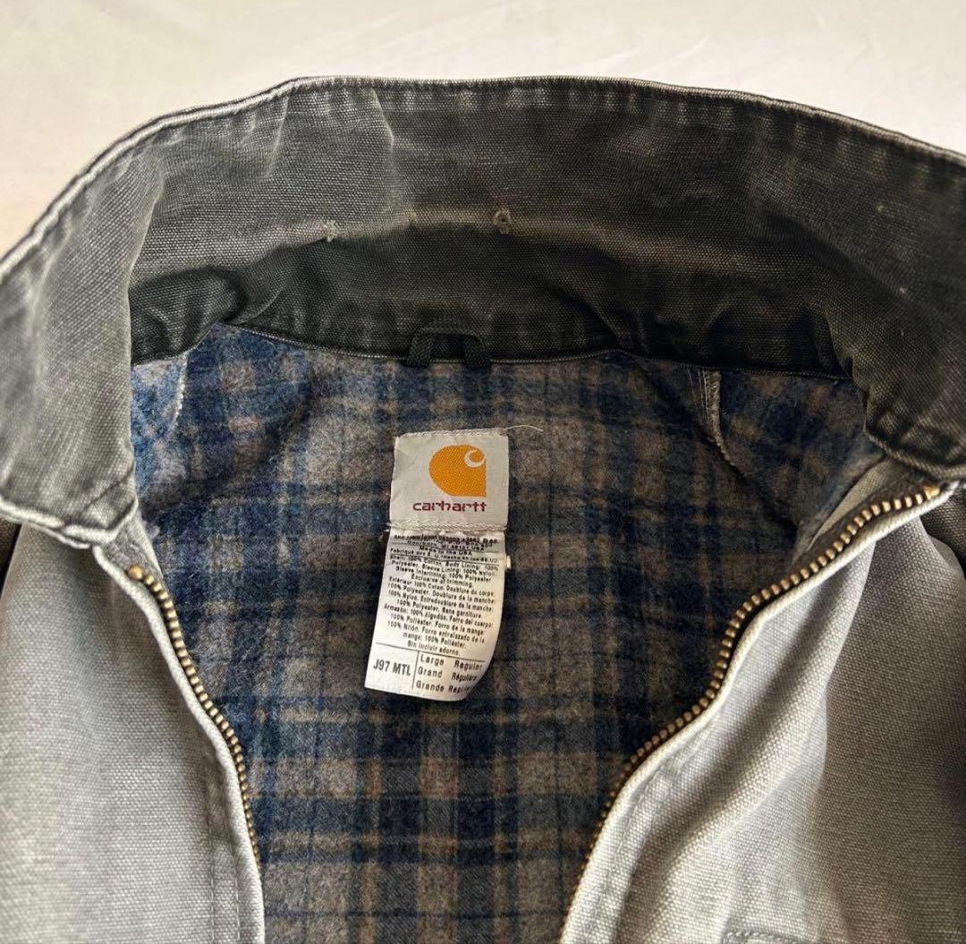 野村訓市 Carhartt デトロイトジャケット USA製 グレー　J97MTL