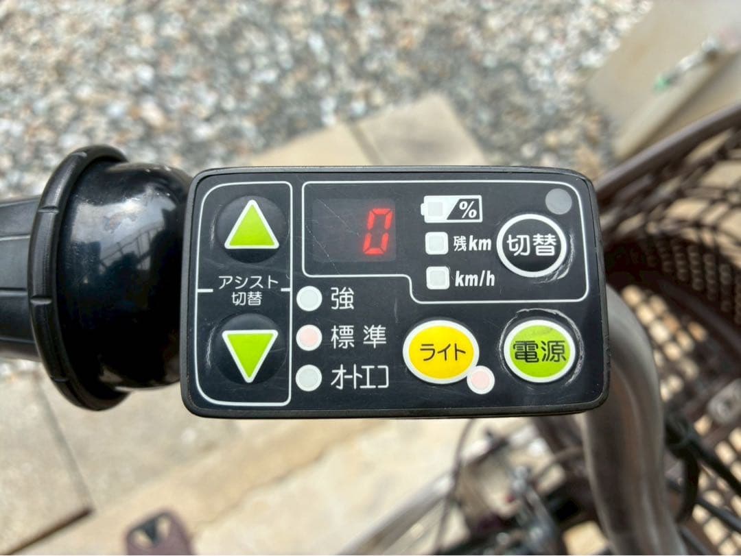 電動自転車　№8597 ブリヂストン アシスタ 26インチ 茶色
