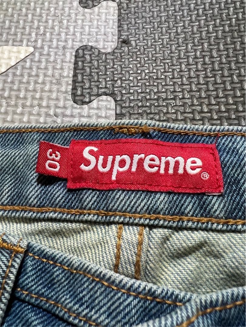パンツ supreme layered denim layered jean