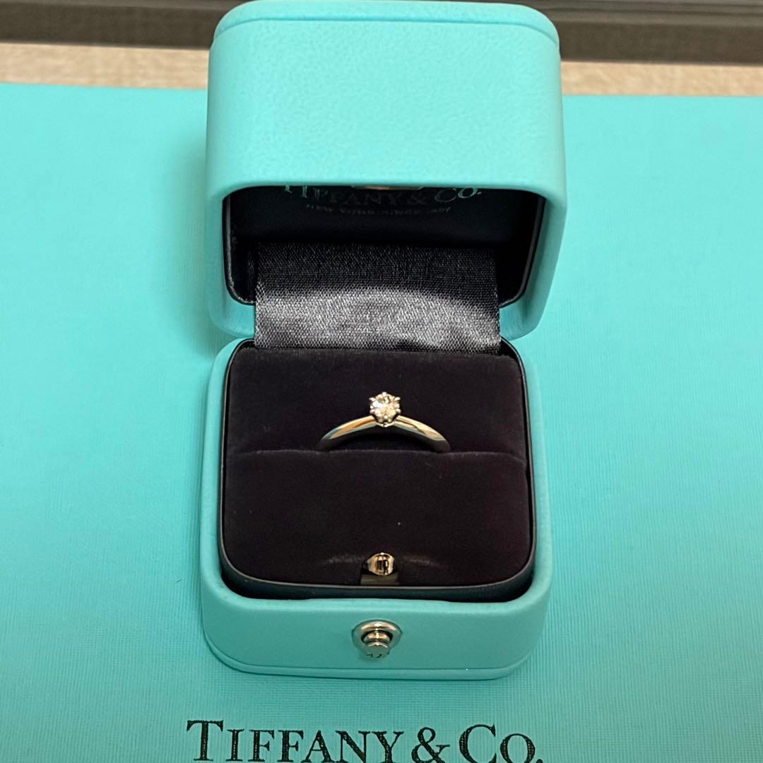 新品 Tiffany セッティング 3EX 8号