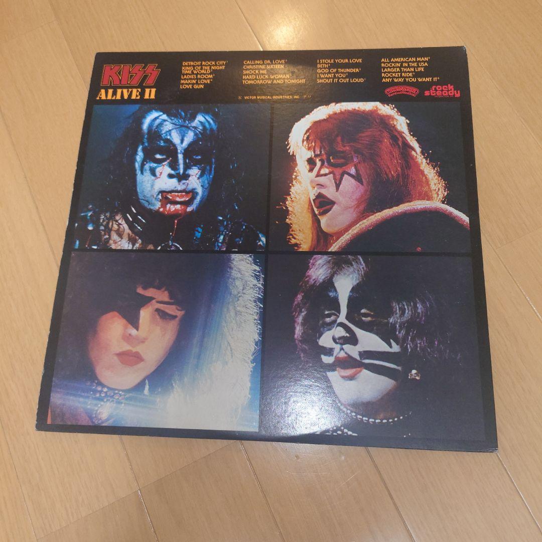 超希少品 KISS ALIVE II レコード 2枚組