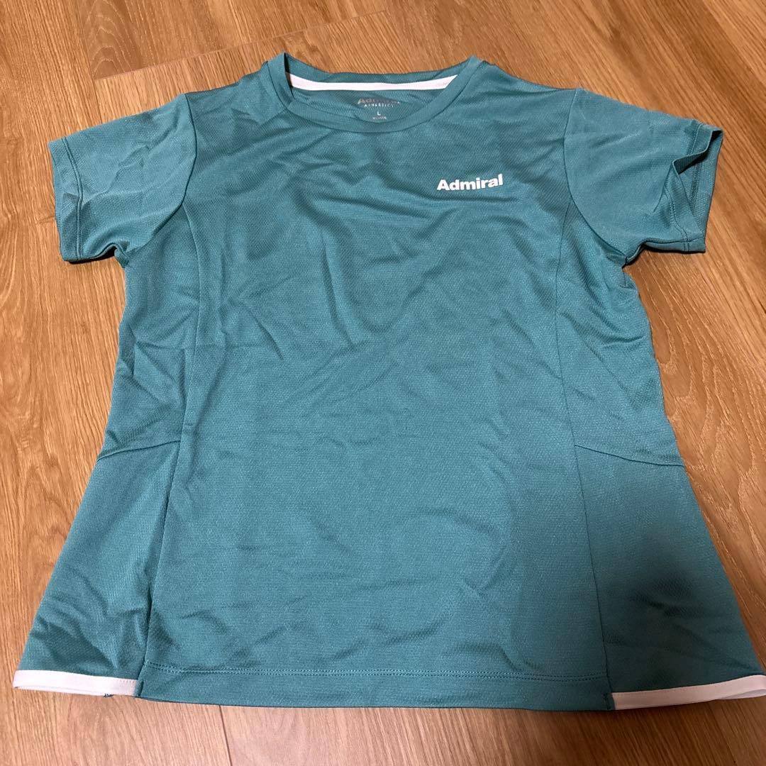 Admiral グリーン ショートスリーブ Tシャツ　Lサイズ