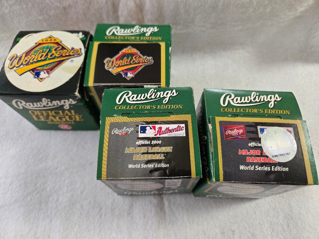 Rawlings MLBワールドシリーズ公式ボール 4個セット