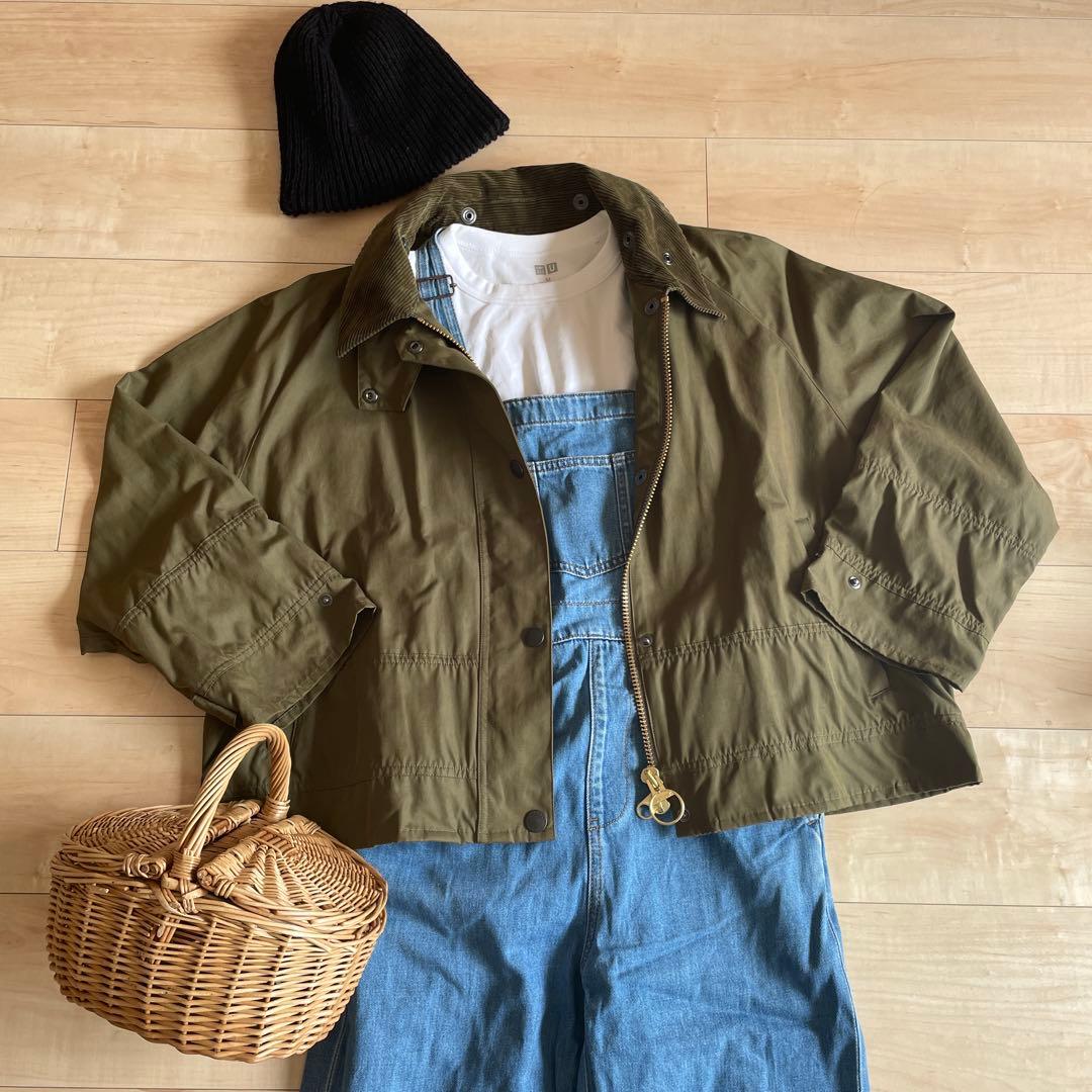 Barbour バブアー BIGSPAY ショートコート カーキ
