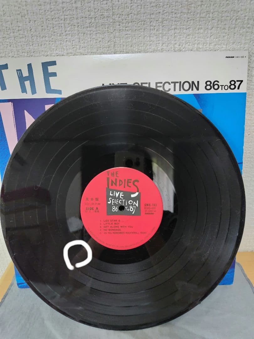 THE INDIES LPレコード2枚組　 見本盤
