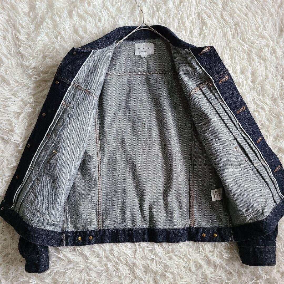 【極美品・現行】STILL BY HAND デニム ジャケット Gジャン M