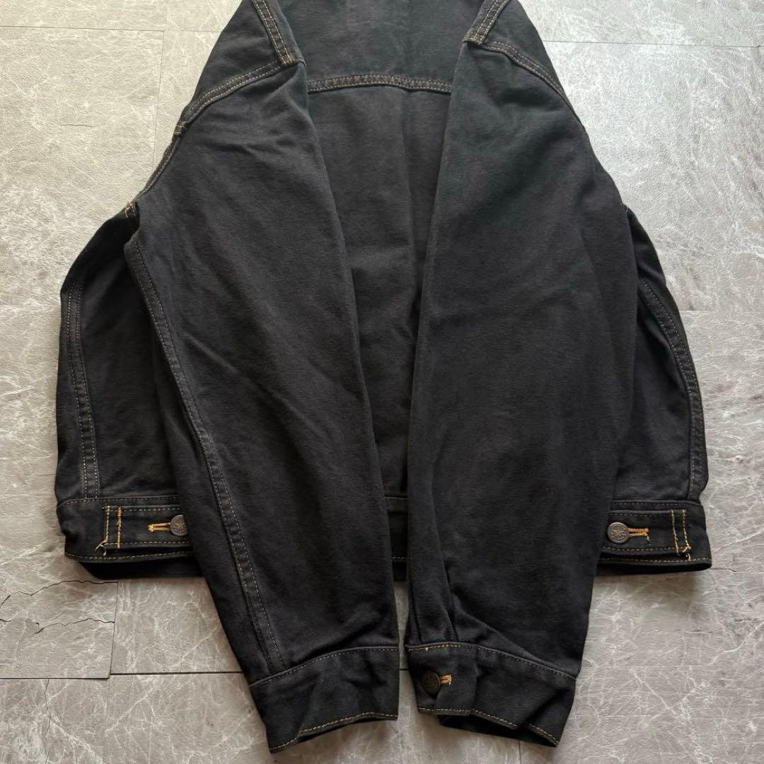 ジャケット・アウター converse black denim jacket vintage