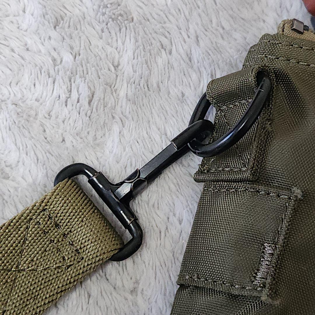 RRL ヘルメットバッグ ナイロン カーキ