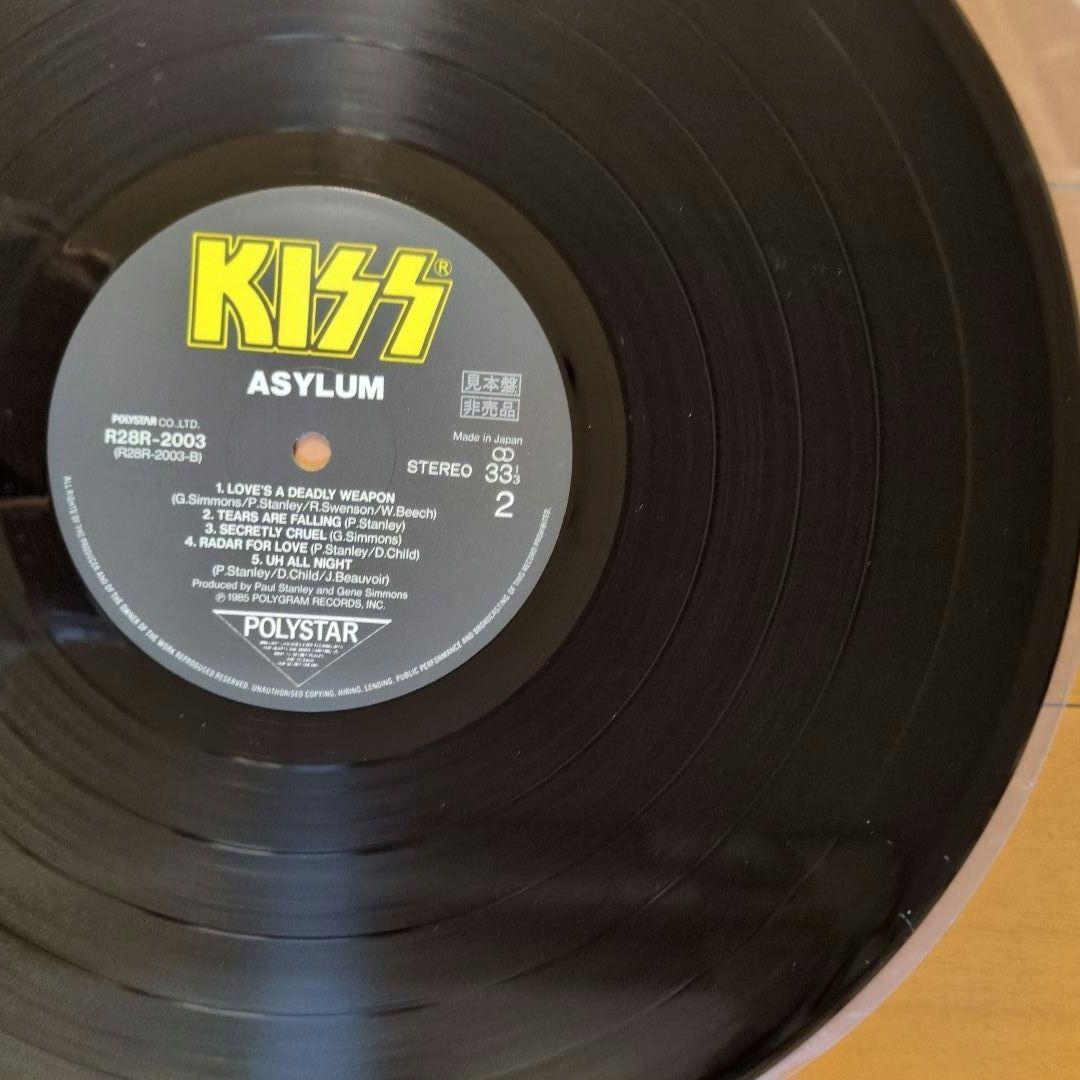 【見本盤】キッス／アサイラム　レコード
