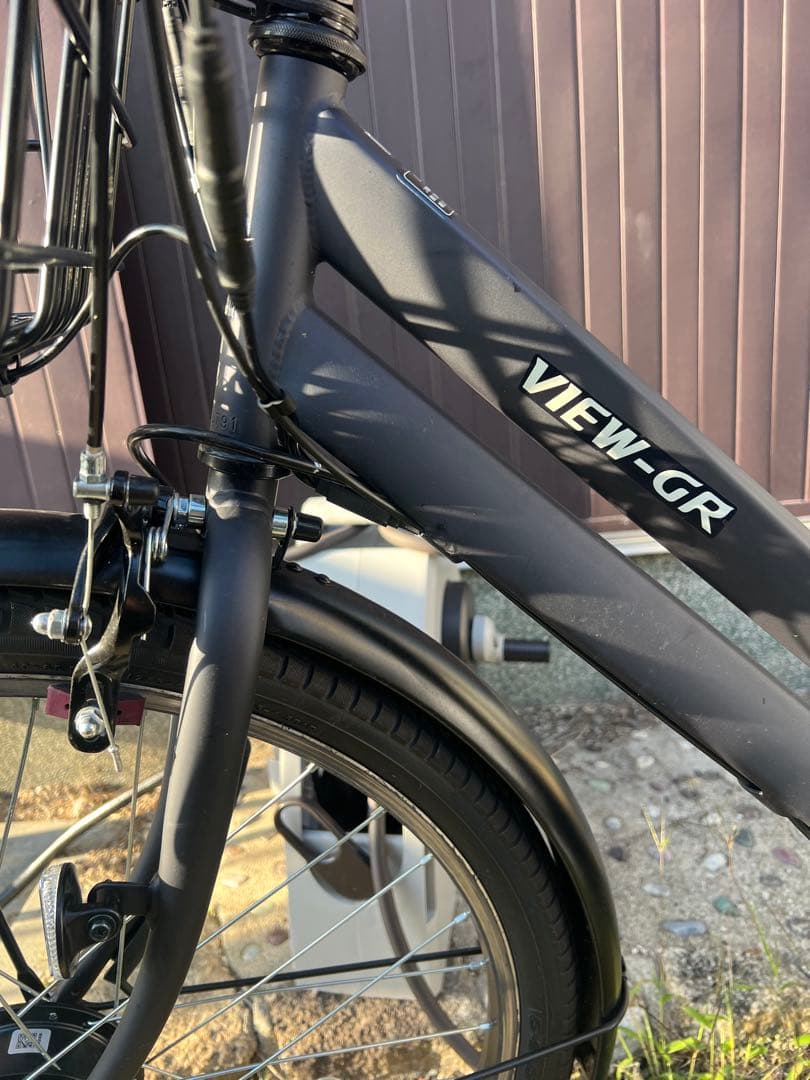 電動アシスト自転車 黒
