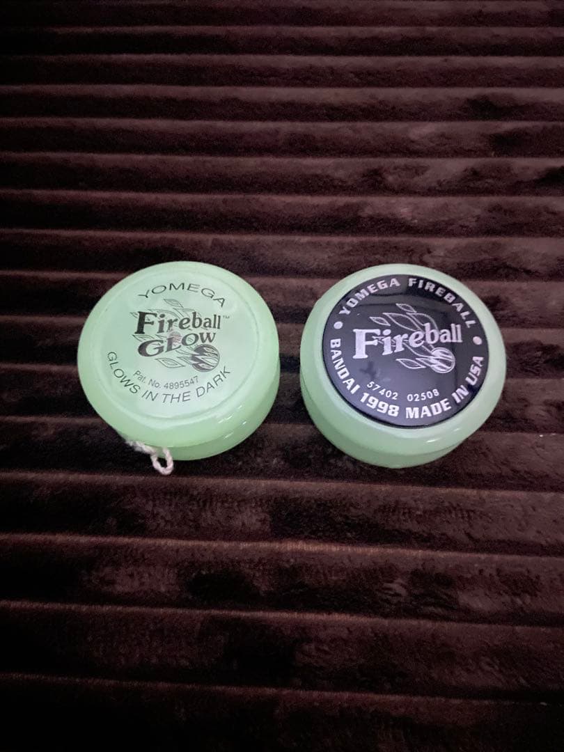 YOMEGAハイパーヨーヨー ファイヤーボール グロウ蓄光 fire ball