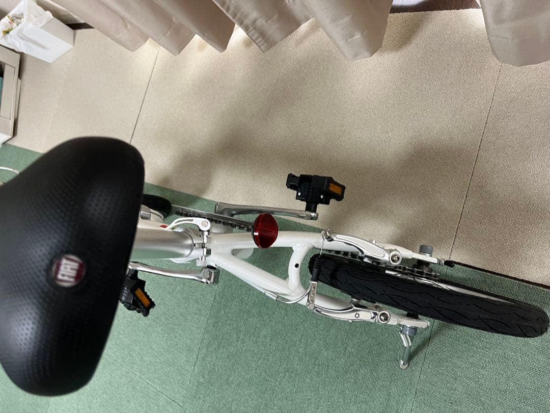 FIAT 折りたたみ自転車 ホワイト