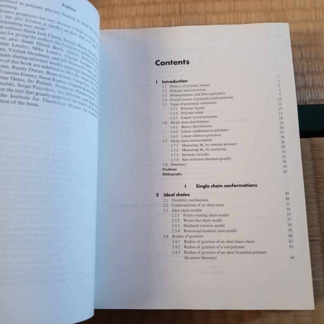 高分子物理学　洋書　Polymer Physics　OXFORD
