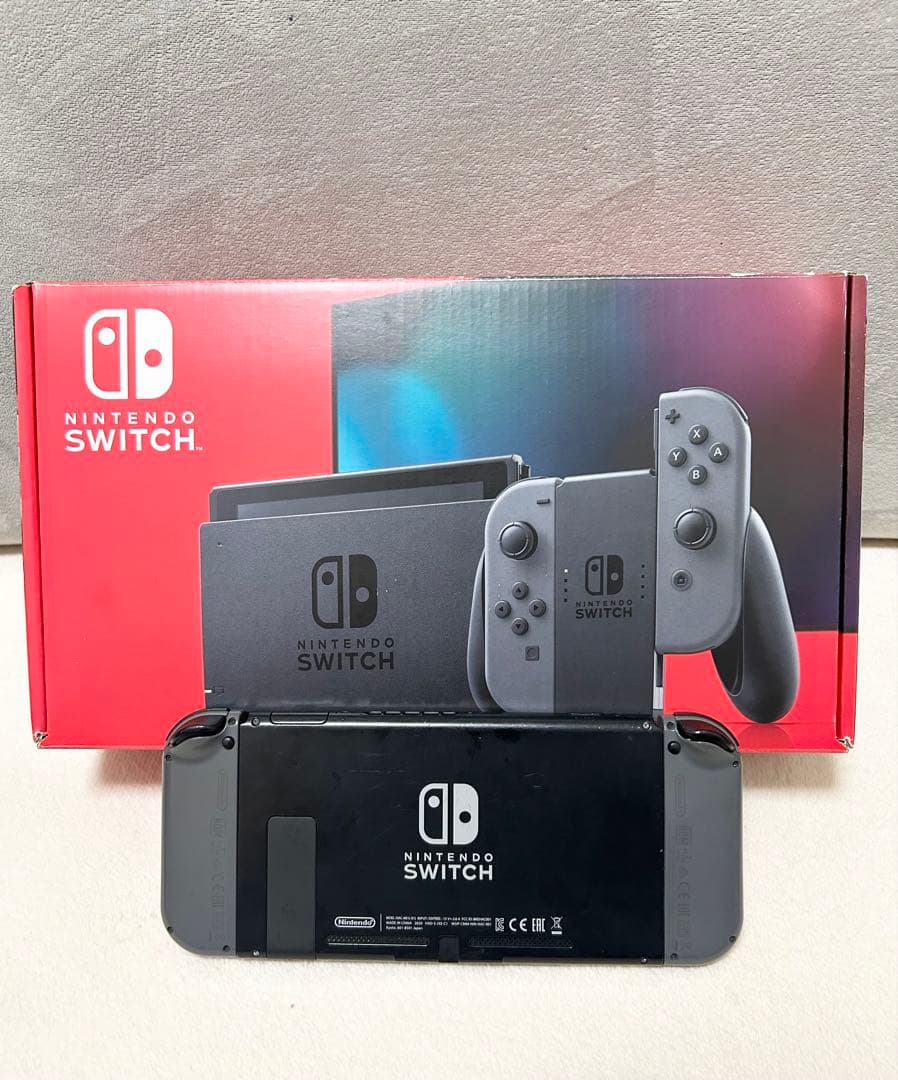 Nintendo Switch ニンテンドー　スイッチ　本体 ジャンク品　箱あり