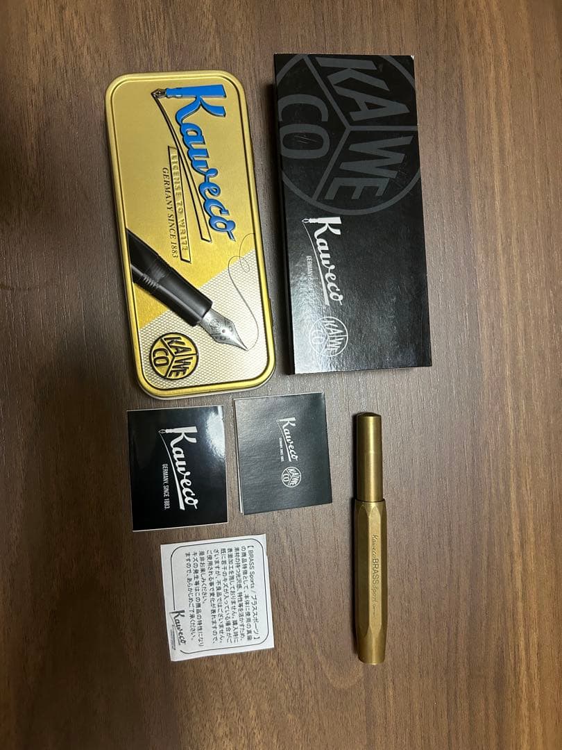 Kaweco BRASS Sport カヴェコ　ブラススポーツ　万年筆