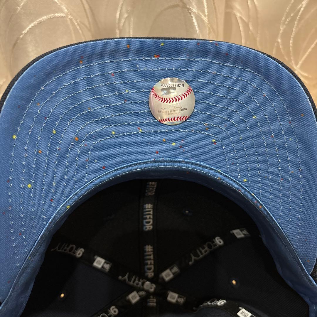 New Era 9FORTY キャップ ネイビー　ドジャース　シティコネクト