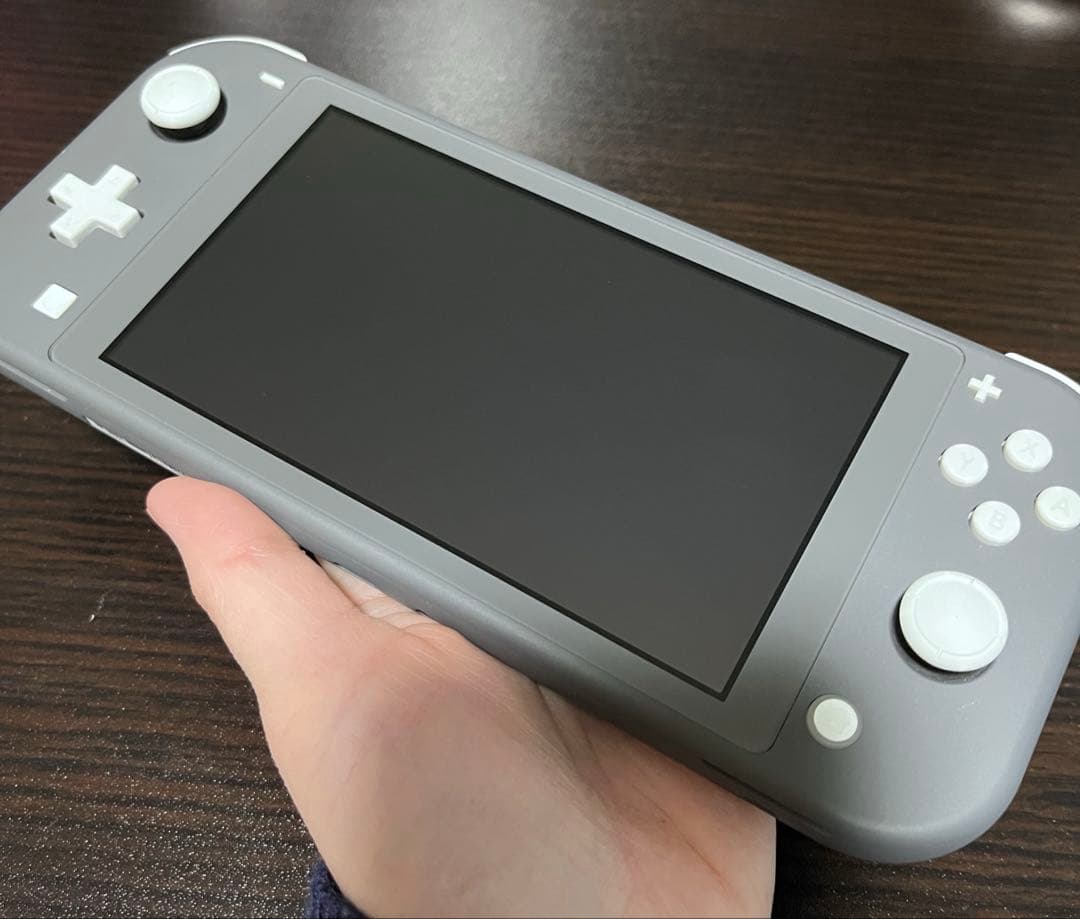 ニンテンドースイッチライト　グレー　箱有り　中古