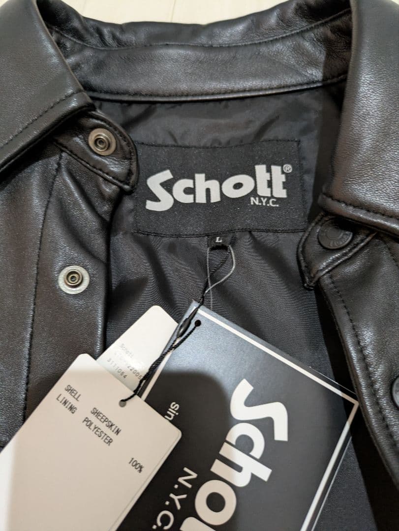SCHOTT/別注コーチジャケット NANO universe ナノユニバース