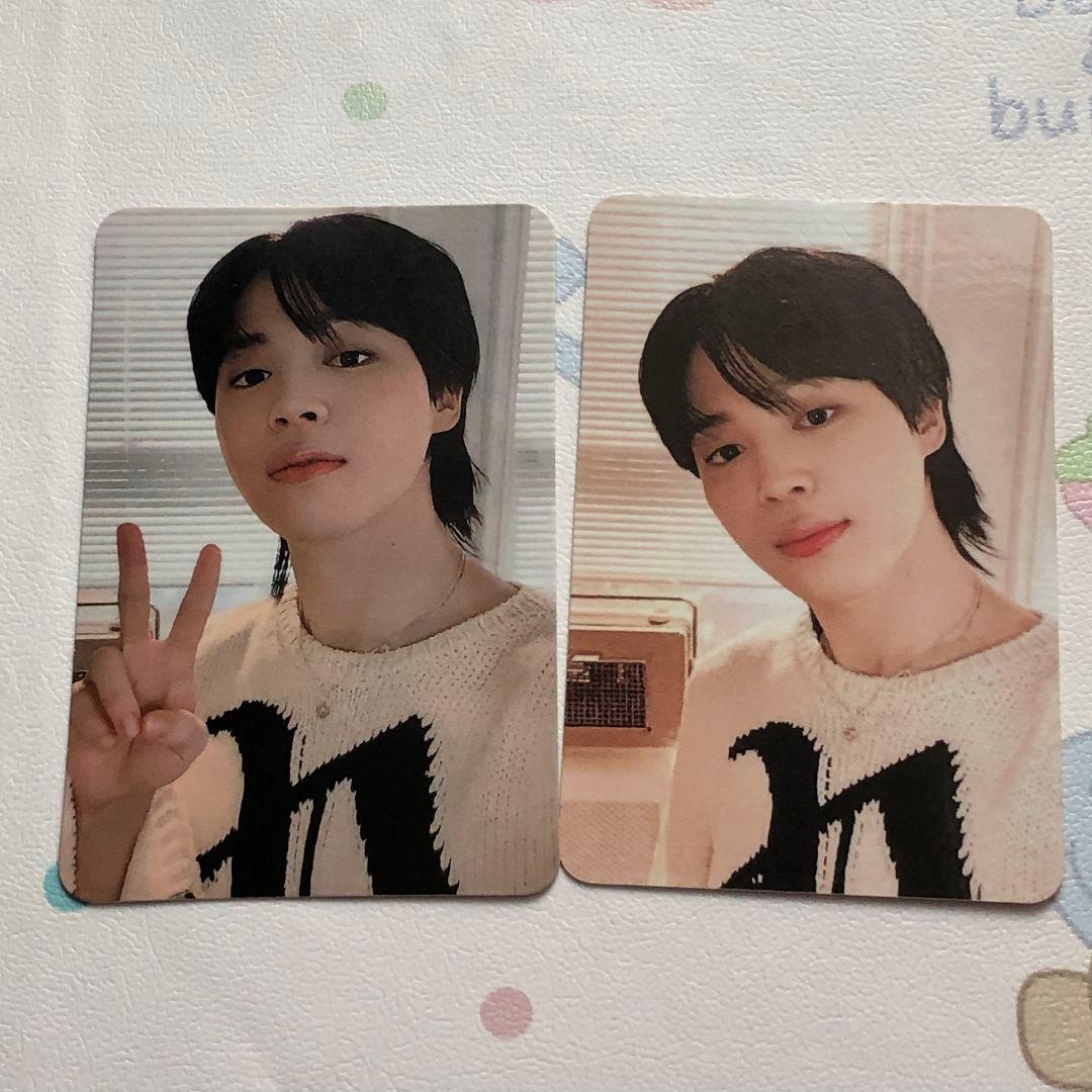 BTS 防弾少年団 ジミン JIMIN FACE ラキドロ トレカ 2枚