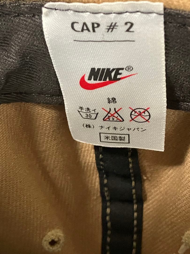 9Os☆ナイキ ゴルフ☆NIKE GOLF☆キャップ 帽子☆USA アメリカ製