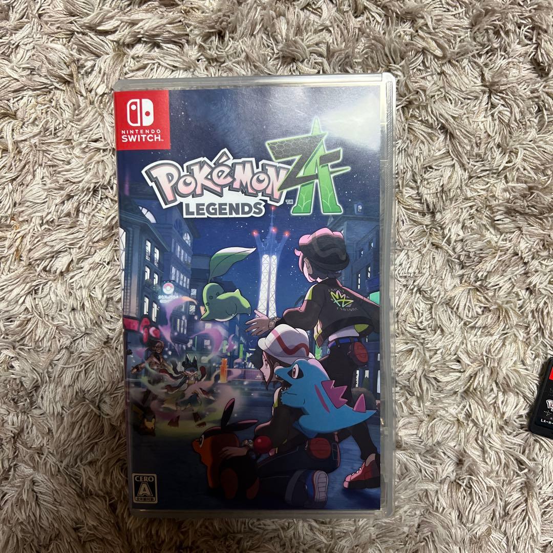 ポケモンzaとケース無しあつ森