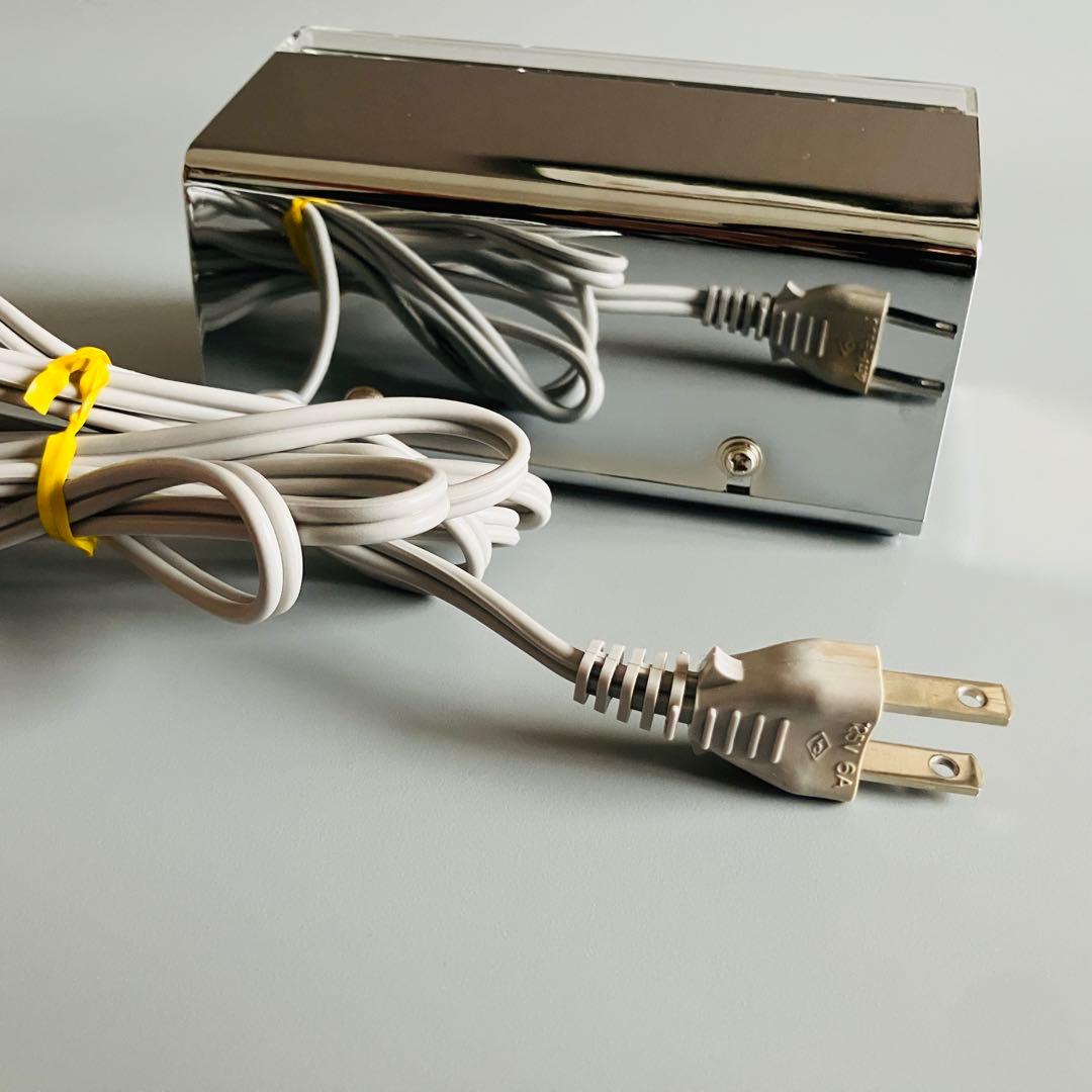 新品未使用 動作品 COPAL AP-110 クロムメッキ　パタパタクロック