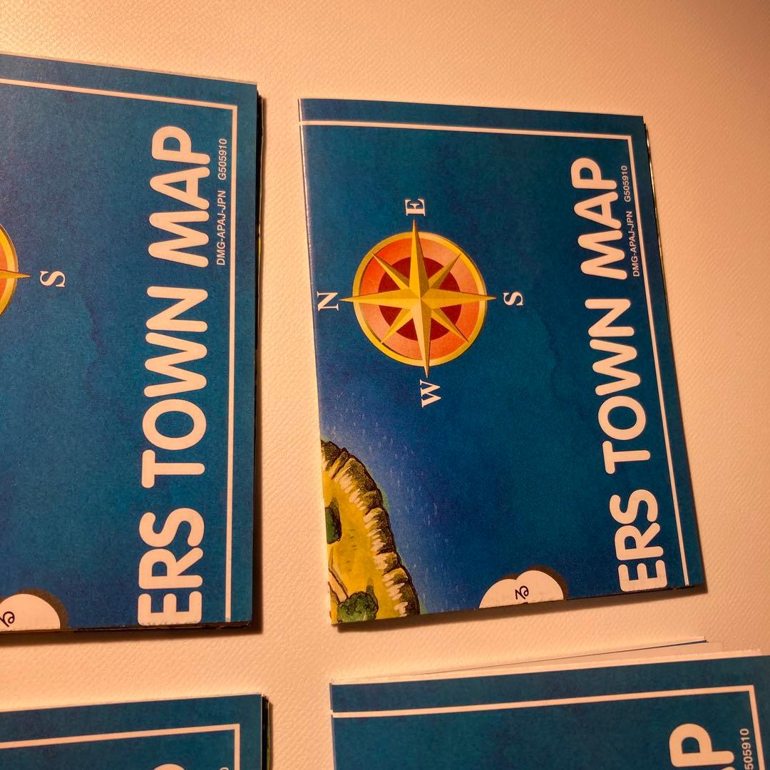 任天堂　ゲームボーイ　ポケモン　タウンマップ×4