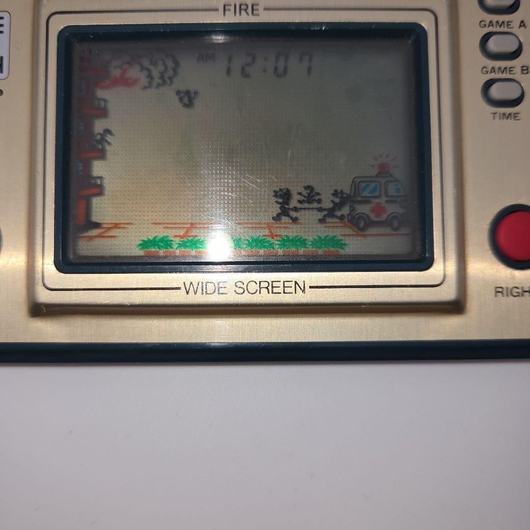 ゲームウォッチ　FIRE(ファイア)[ワイドスクリーン](1981年)