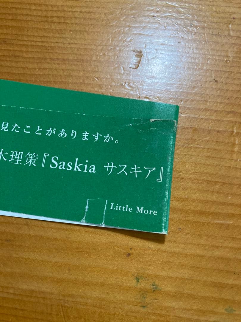 鈴木理策　サスキア　Saskia 写真集　サイン付き