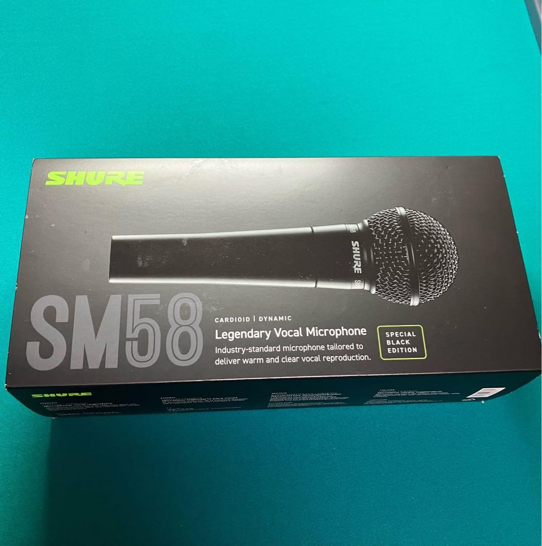 D*様 SHURE SM58 ダイナミックマイク スペシャルブラックエディション