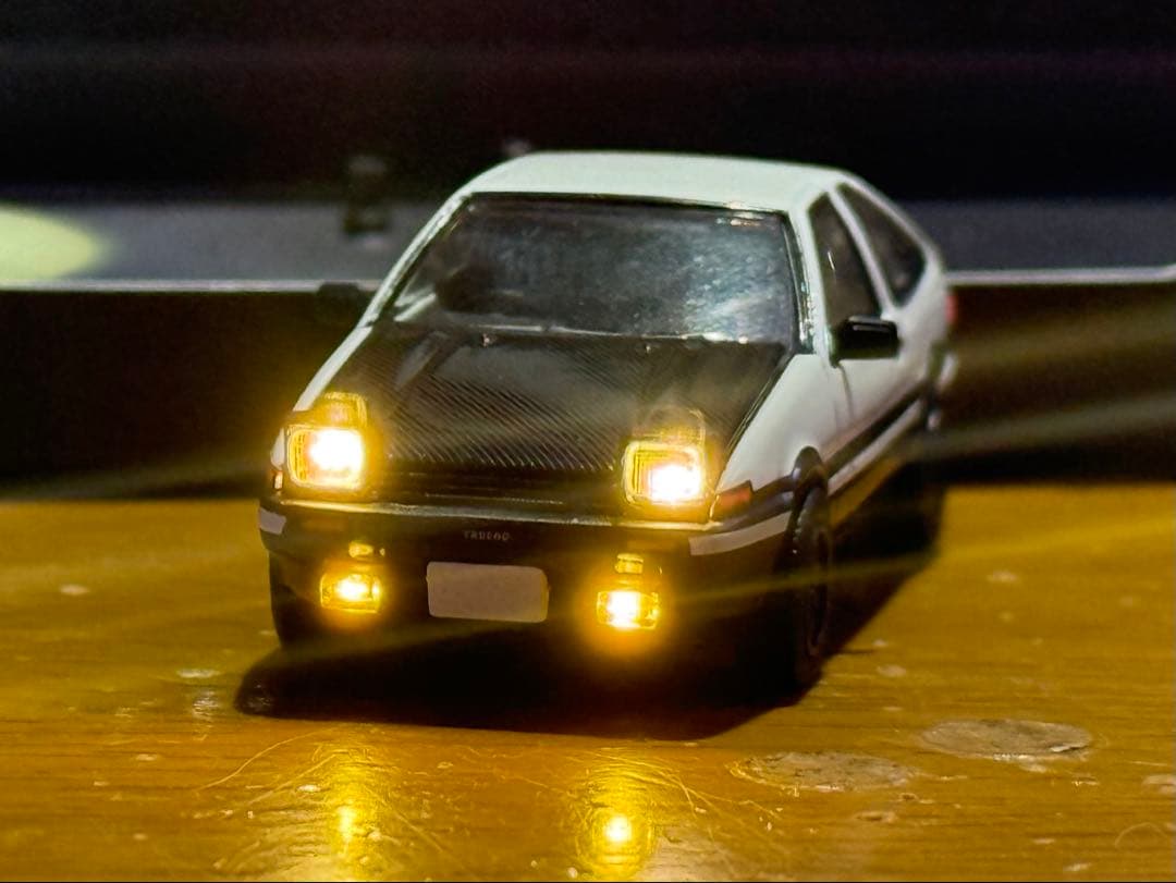 1/64 HobbyJapan 頭文字D AE86 スプリンタートレノ　ハチロク