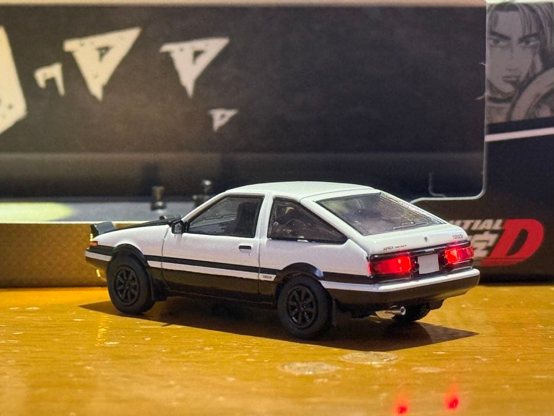 1/64 HobbyJapan 頭文字D AE86 スプリンタートレノ　ハチロク