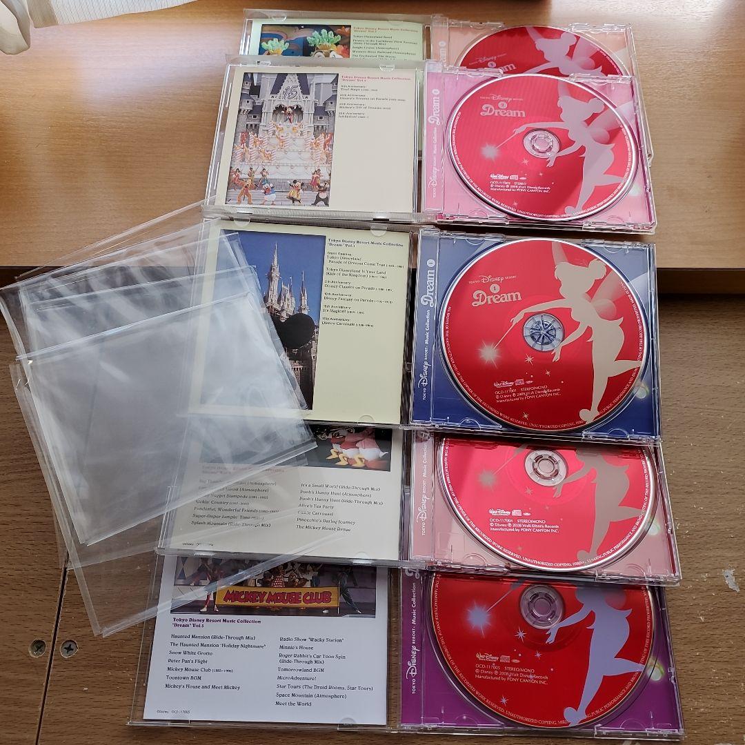 ユーキャン東京ディズニーリゾート 25周年記念CDボックス　&　DVDセット