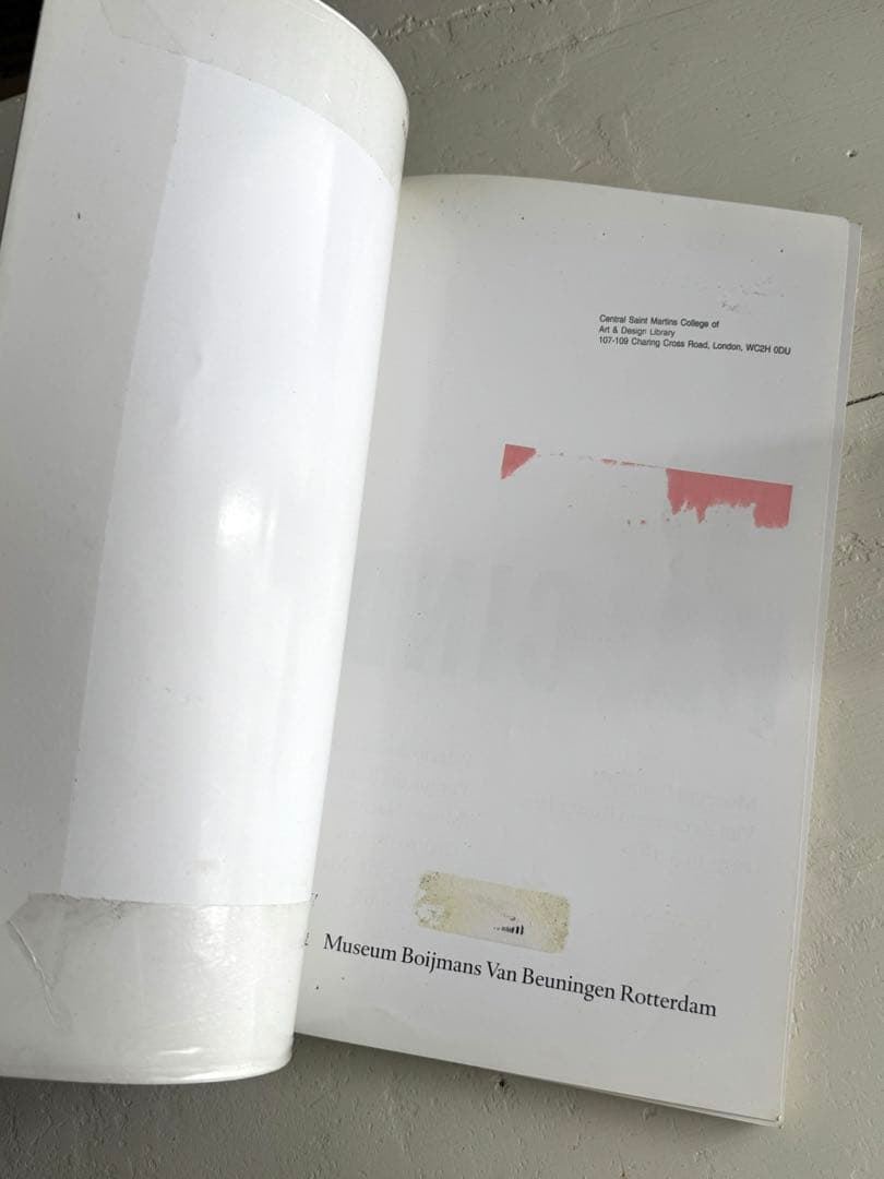 【希少】シンディ・シャーマン写真集 ロンドン名門美大CSM蔵書印入 1996