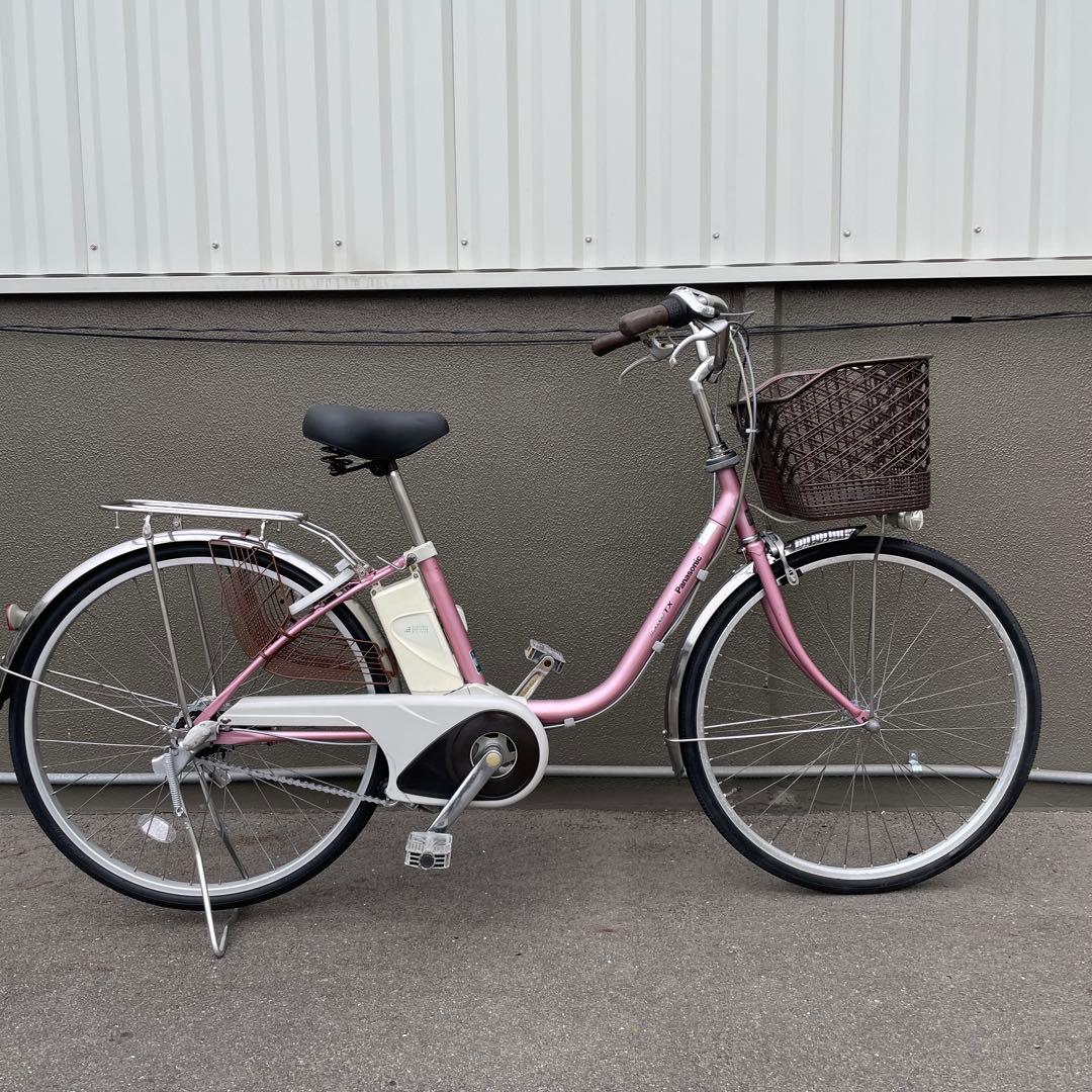 パナソニック電動アシスト自転車26インチ ピンク