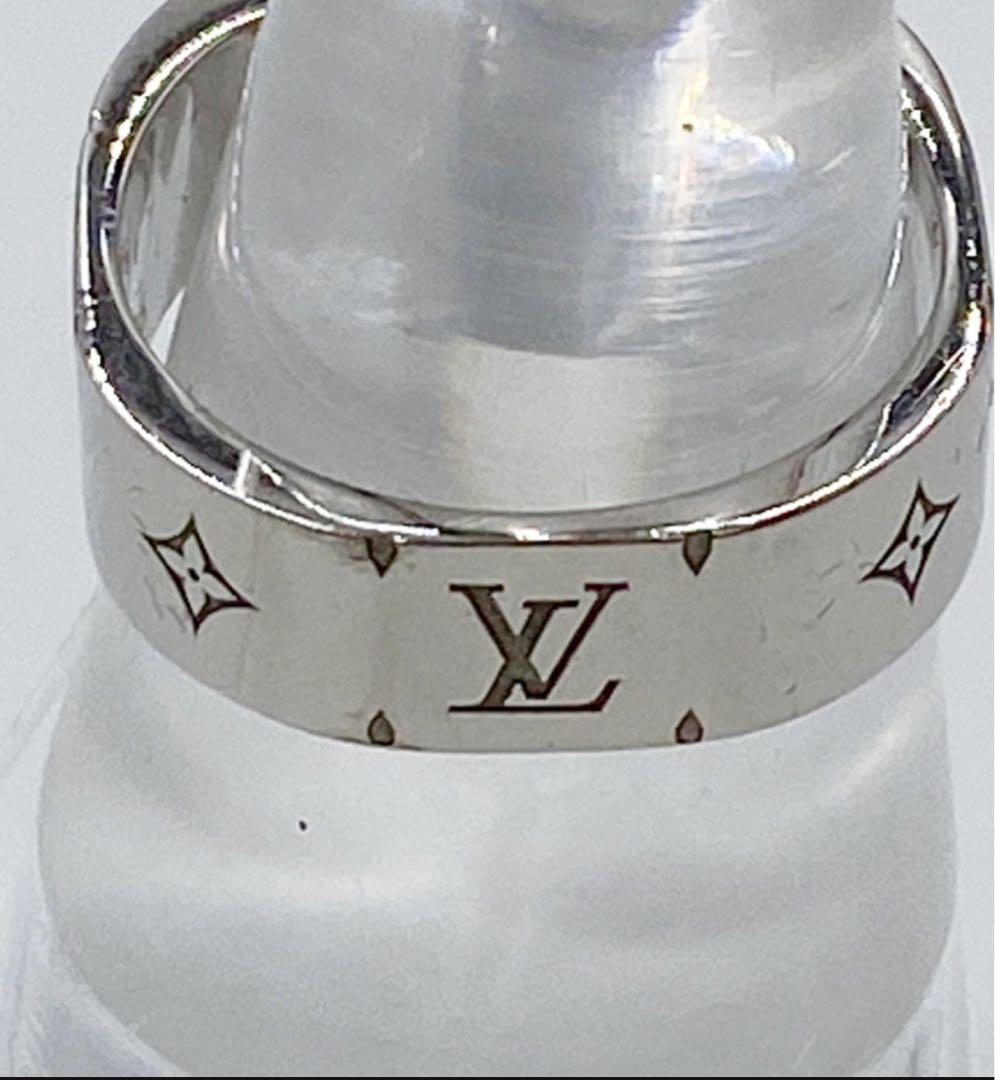 LOUIS VUITTON 指輪 M00217 シルバー LE0126 袋 #M